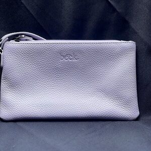 Beck Bag Wristlet in Dream pastel Lavender color